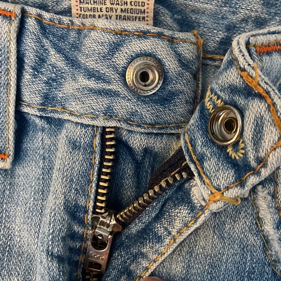 True Religion, Girls Sz 14, Distressed Skirt - Picture 3 of 6